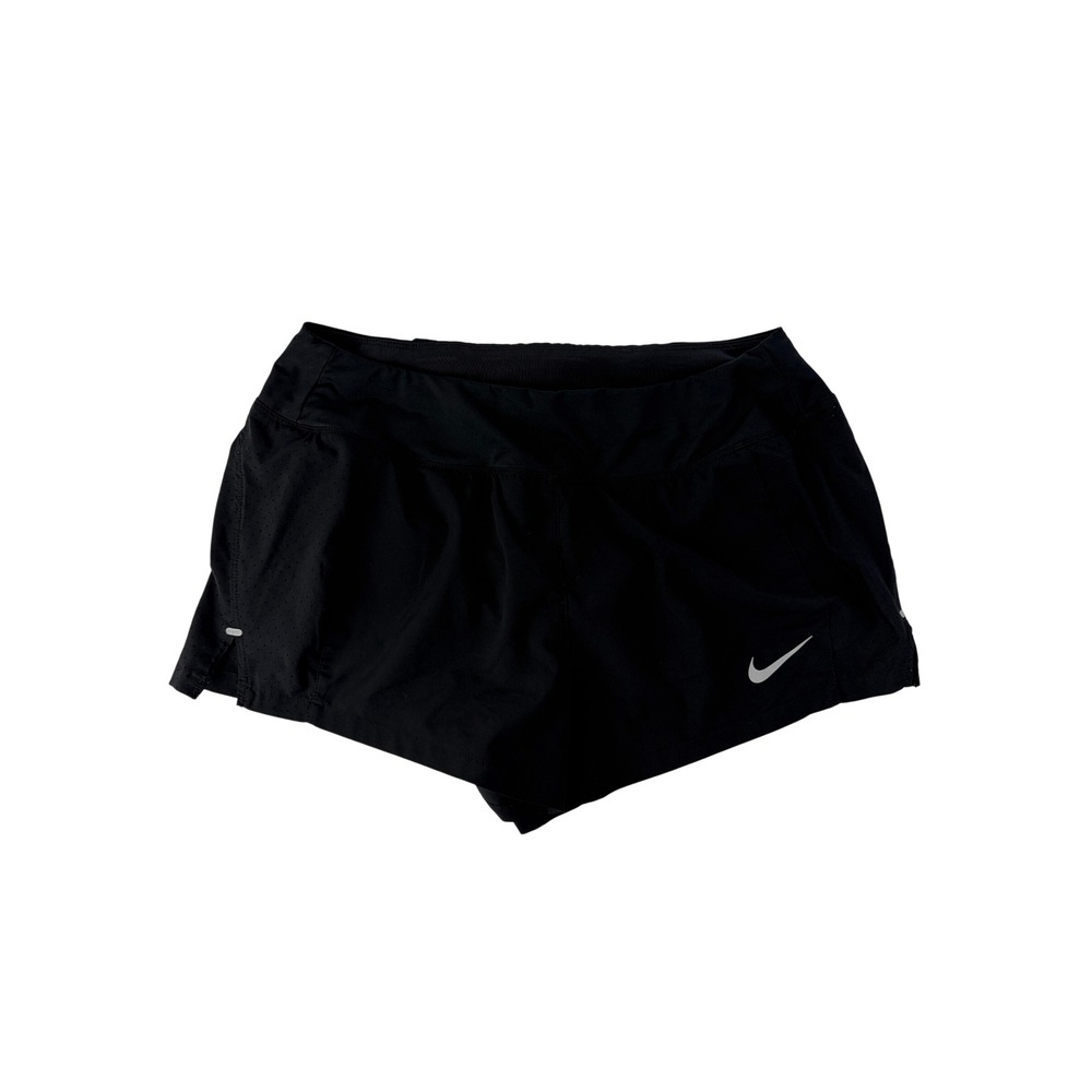 Nike Shorts Womens M Flex Triumph Running 895809 Dri-Fit Athletic Black 3"